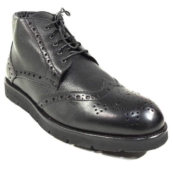 BALDININI ?? MEN\'S BLACK SOFT LEATHER WINTER FASHION BOOTIE main image 6